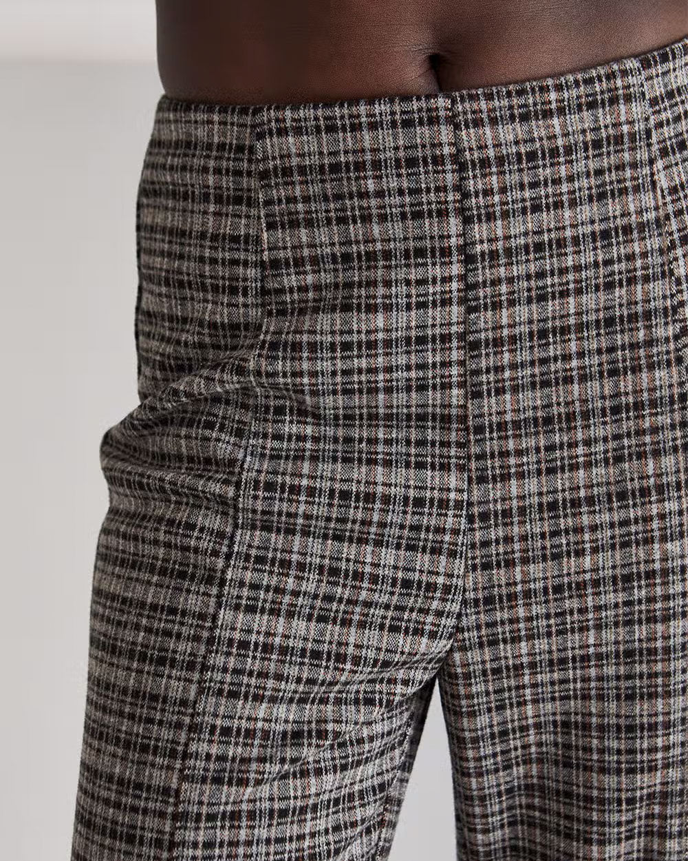 Jacquard Check Pants - Pema New York