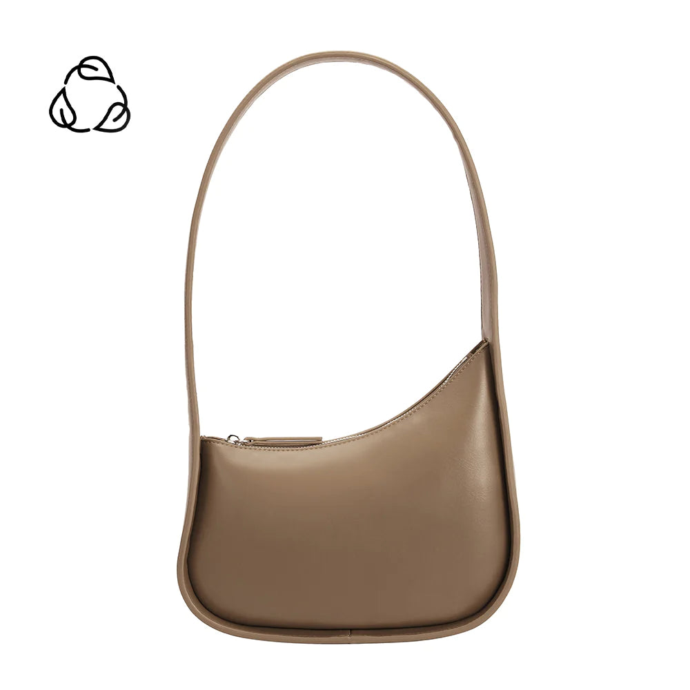 Recycled Vegan Shoulder Bag, Small - Pema New York