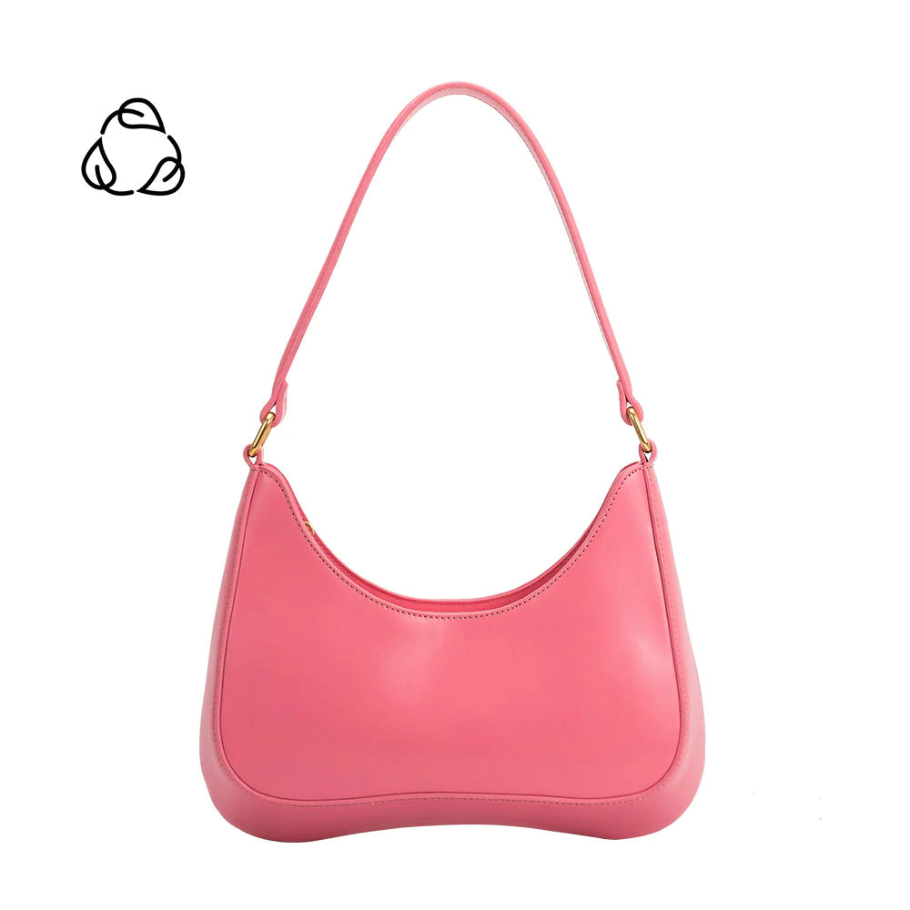 Pink shoulder handbag hot sale